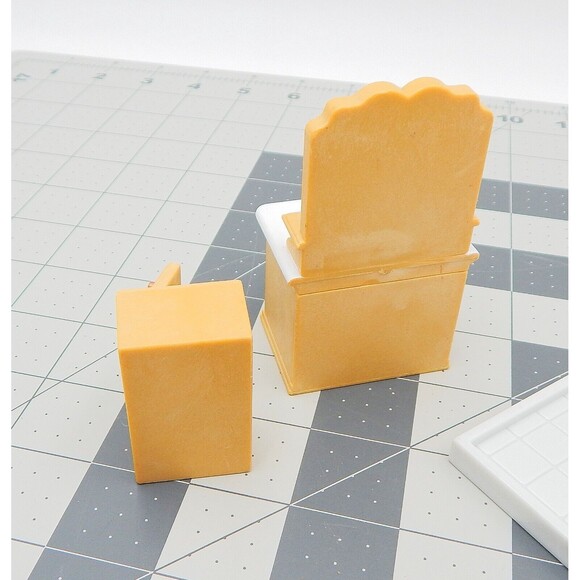 Calico Critters Sylvanian Families House Bathroom Lot Sink Tub Toilet Epoch - Picture 6 of 8